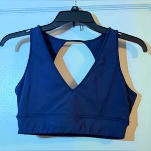 BuffBunny Navy Blue Women's sports bra